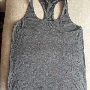 lululemon athletica Gray Racerback Tank